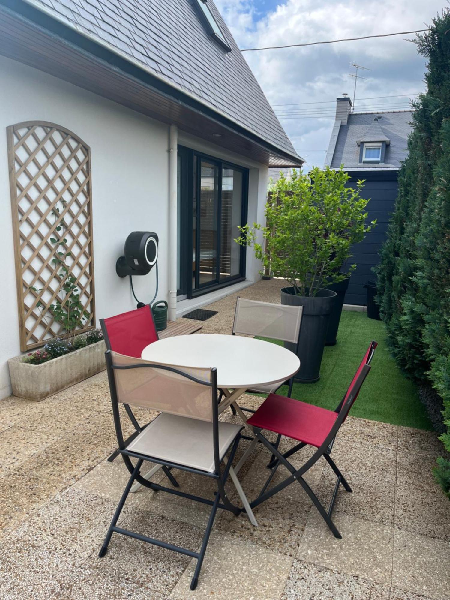 Ferienwohnung Au Jardin Ginkgo Quimper Exterior foto