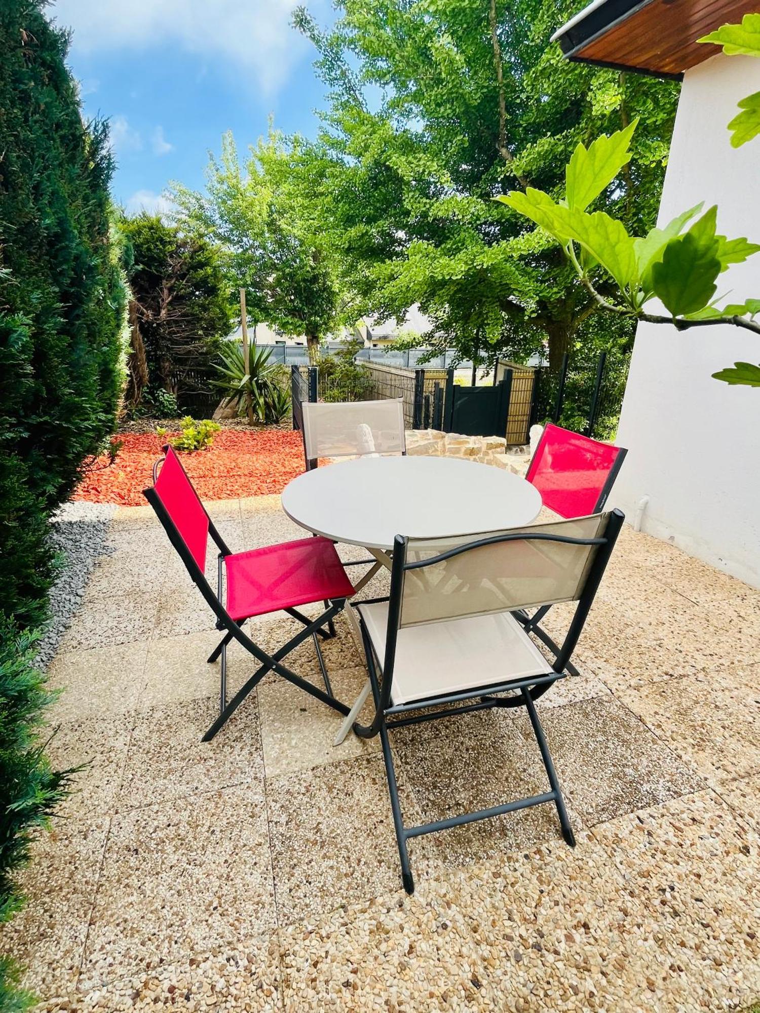 Ferienwohnung Au Jardin Ginkgo Quimper Exterior foto